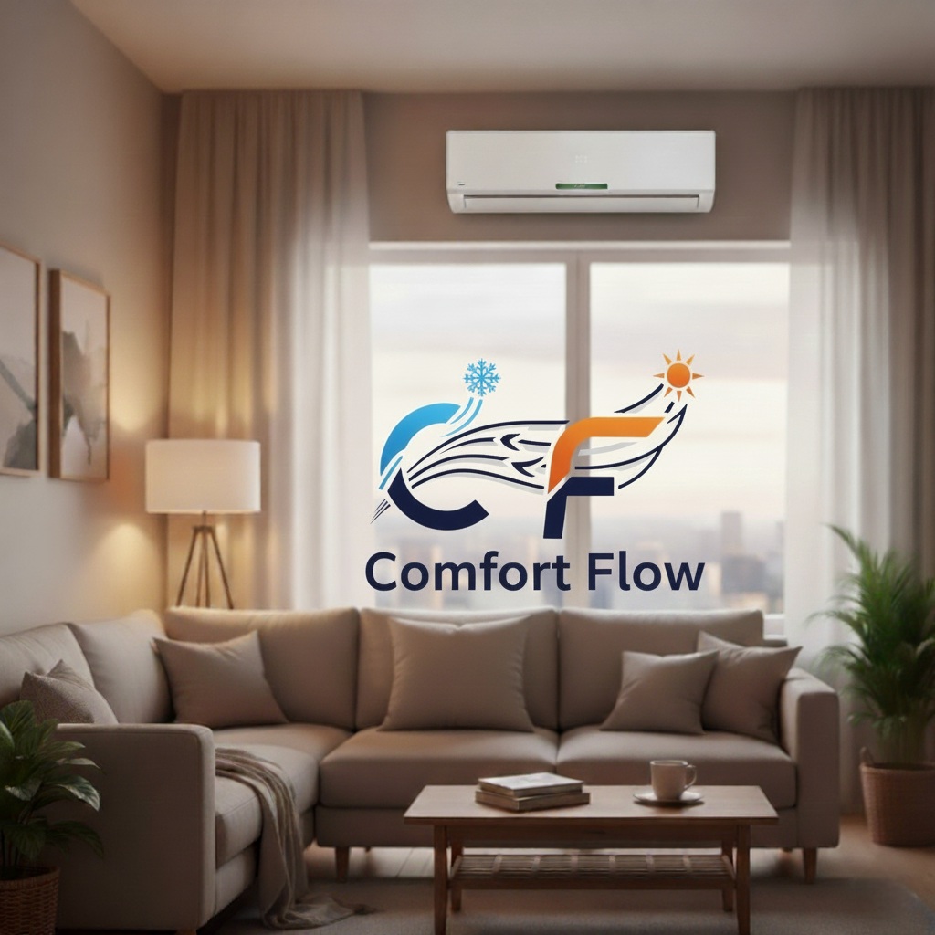 Nowoczesne wnętrze z klimatyzacją