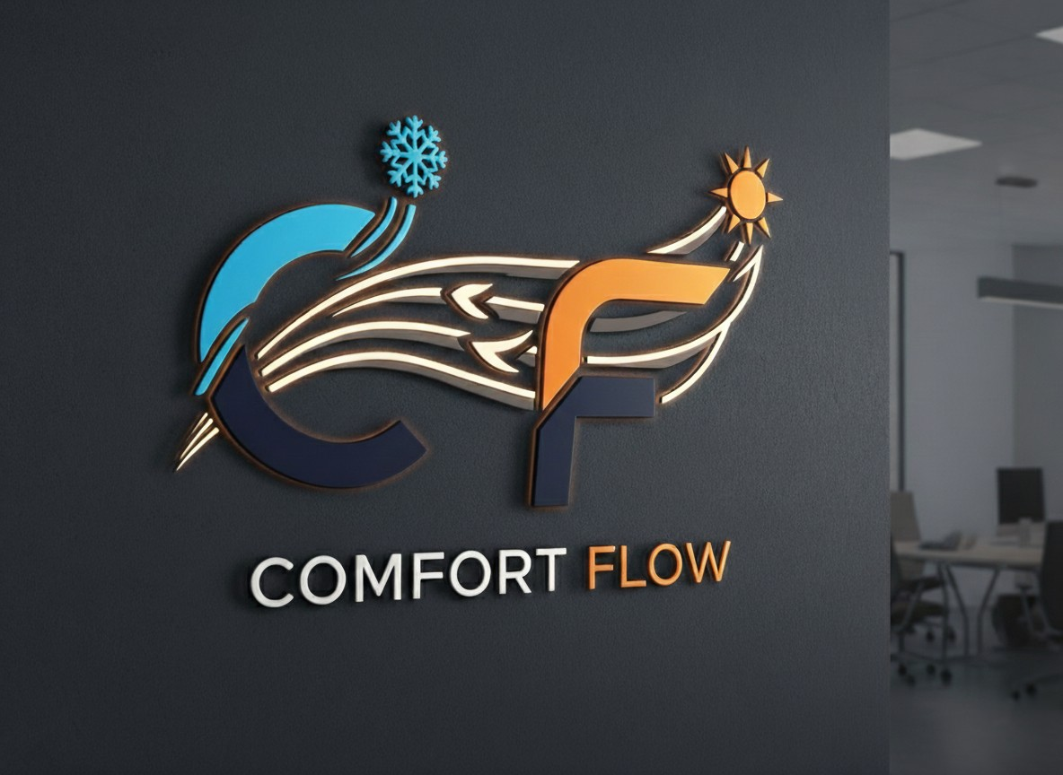 Comfort Flow Logo - Klimatyzacja Chrzanów Trzebinia Jaworzno